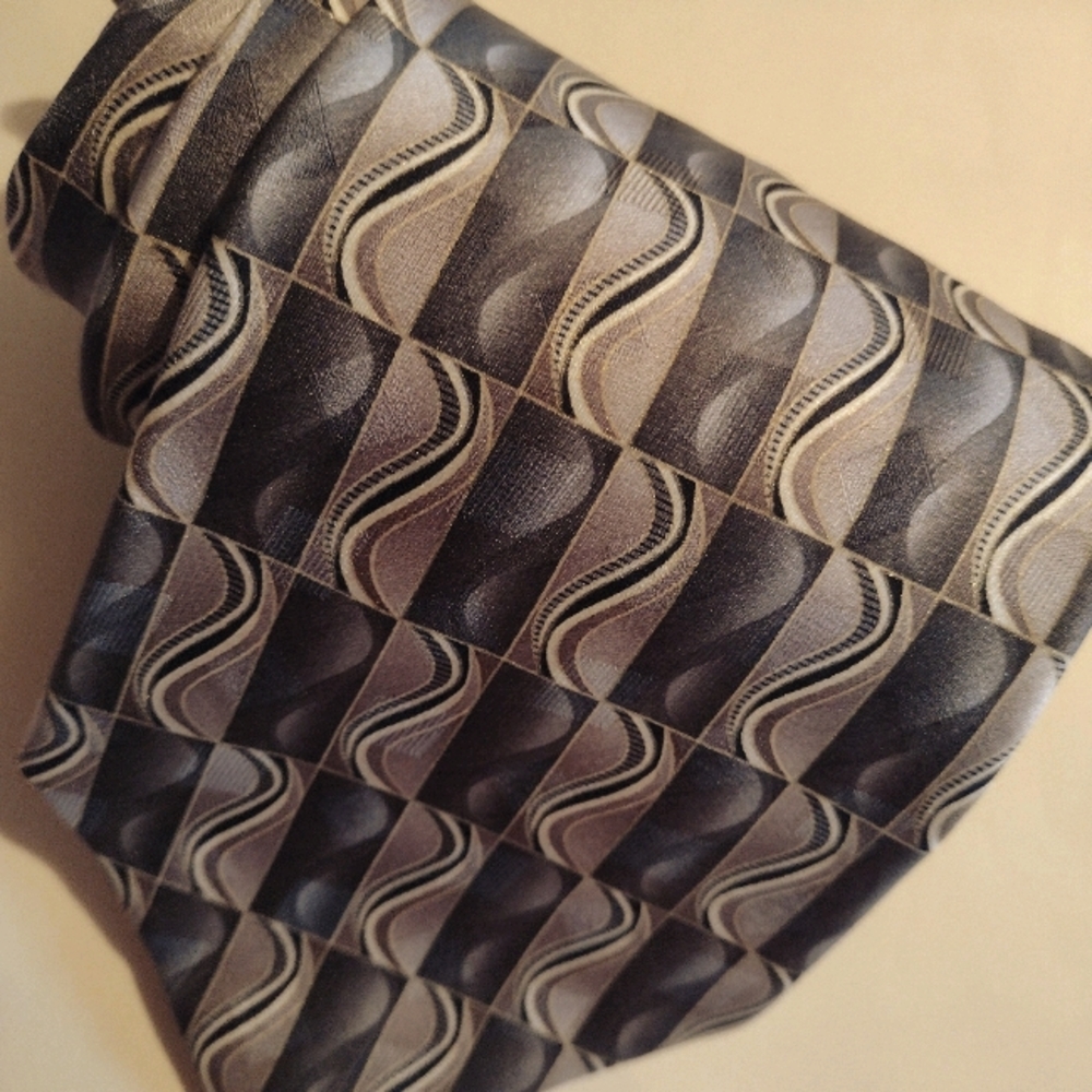 Pierre Cardin army green 60" men's necktie